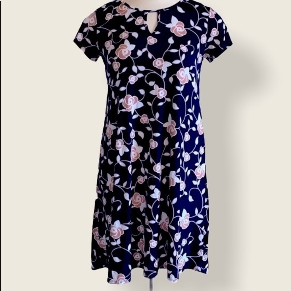 Espresso Navy blue dress - Picture 1 of 7